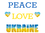 Discover Ukraine Blue Yellow Peace Love