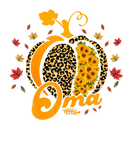 Discover Oma Pumpkin Leopard Print Sunflower Grandma Hallow