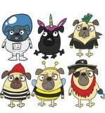 Discover Derpy Pugs In Costumes