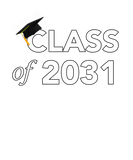 Discover Class Of 2031 Graduation T