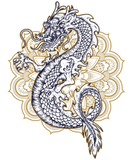 Discover Chinese Dragon Mandala