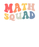 Discover Retro Vintage Math Squad Teacher Squad Teacher Day