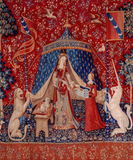 Discover Lady and Unicorn Medieval Tapestry Desire