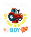 Discover Grandma Of The Birthday Boy Farm Tractor Farmer Bi