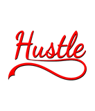 Discover Hustle Typography Art