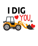 Discover Kids I Dig You Bulldozer Valentines Day Toddlers L