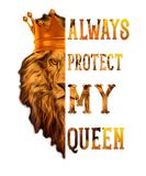 Discover Always Protect My Queen Lion Couple Matching Valen