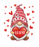 Discover Gnome With Hearts Nurse Life ER OR Valentines Day