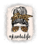 Discover Aunta Life Leopard Bleached Mothers Day Messy Bun