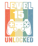 Discover Level 15 Unlocked Funny Video Gamer 15Th Birthday
