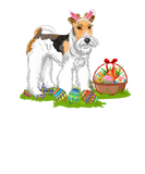 Discover Fox Terrier Dog Easter Egg Hunting Bunny Fox Terri