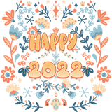 Discover Happy 2022 New Year Plus Size