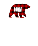 Discover Womens Tamia Bear Custom Red Buffalo Plaid Christm