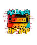 Discover Old School Hip Hop Music Retro Boombox