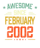 Discover Awesome Since February 2002 20 Year Old 20Th Birth