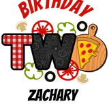 Discover Pizza Birthday Boy TWO