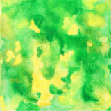 Discover Yellow Green Watercolor Men's Basic