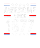 Discover Awesome Since 1977 T Birthday Retro Vintage Mens W