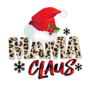 Discover Women's Mama Claus Plaid Leopard Christmas Xmas Fa