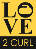 Discover LOVE 2 CURL  - Yellow/Charcoal