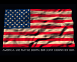 Discover US Flag (fatigued)