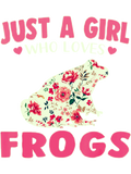 Discover Retro - Just A Girl Who Loves Frogs  Animals Lover