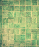 Discover abstract green tile