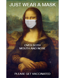 Discover JUST WEAR A MASK Mona Lisa High Visibility