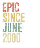 Discover Epic Since June 2000 Men Woman 21St Birthday 21 Ye