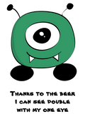 Discover Cute Funny Green Alien