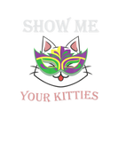 Discover Show Me Your Kitties Mardi Gras Cat Mask T