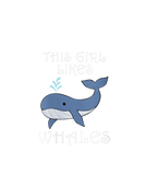 Discover Womens Girl Likes Whales Funny Saying Sea Animal
