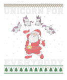 Discover Unicom For Everybody Santa Funny Christmas Xmas