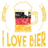Discover I Love Bier German Flag Beer Lover Oktoberfest Plus Size