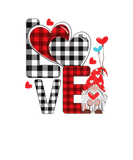 Discover Funny Valentine's Day Gnome Love Red Heart Happy V