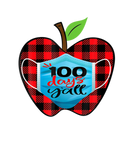 Discover Red Plaid 100 Days Y'all Teacher Student 100Th Day