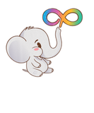 Discover Cute Autism Rights Infinity Elephant – Autism Awar