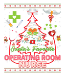 Discover Santa's Favorite Operating Room Nurse Christmas Tr