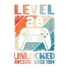Discover Vintage Level 28 Unlocked Video Gamer Awesome Sinc