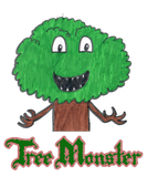 Discover Scary Tree Monster Fun Kids Art