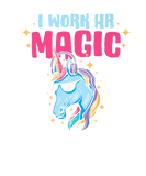 Discover HR Work Magic Unicorn Human Resources Fun Art Grap
