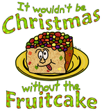 Discover Funny Christmas Cartoon Fruitcake Humor v2