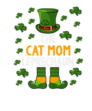 Discover The Cat Mom Leprechaun Shamrock Irish Saint Paddy'