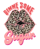 Discover Gimme Some Sugar Leopard Cheetah Lips Valentine's