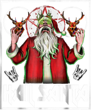 Discover Hail Santa Sleigher Heavy Metal Ugly Christmas