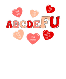 Discover Abcdefu Your Job, Your Mom, Funny Valentine Graphi