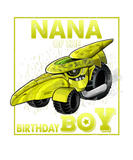 Discover Nana Of The Birthday Boy Monster Truck Dinosaur Bi