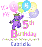 Discover 5th Birthday Party Girl Princess Bear