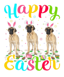 Discover Funny Easter Egg Bunny Bullmastiff Dog Happy Easte