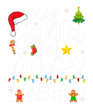 Discover Funny Dear Santa My Pops Did It Christmas Family P